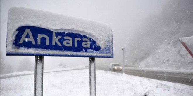 Ankara'ya hafta sonu kar geliyor!