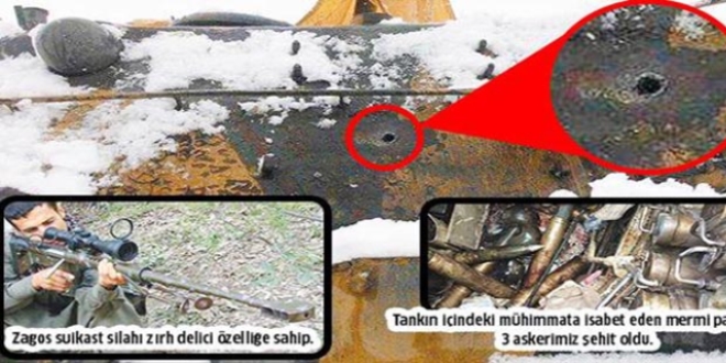 PKK'lı teröristler ABD'nin silahıyla vuruyor
