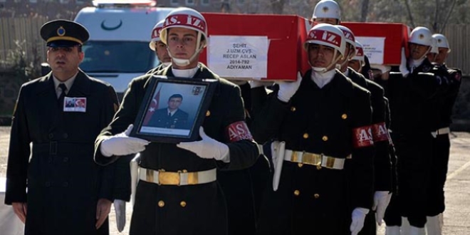 Şehitler Aslan ile Büyükpoyraz için tören düzenlendi