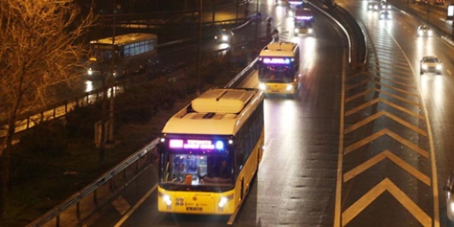 �ETT, Gece Ula��m� ��in Sefer Ba�latt�