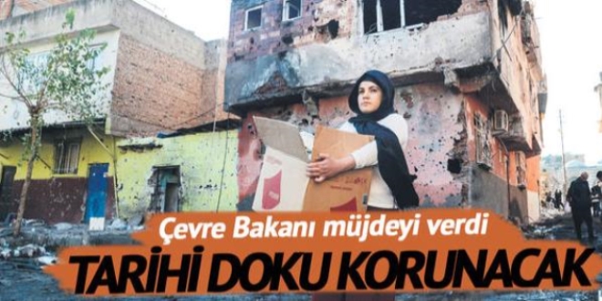 Sur'da 'tarihi doku' almas