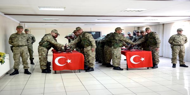 Ardahan'da yemin eden korucular göreve başladı