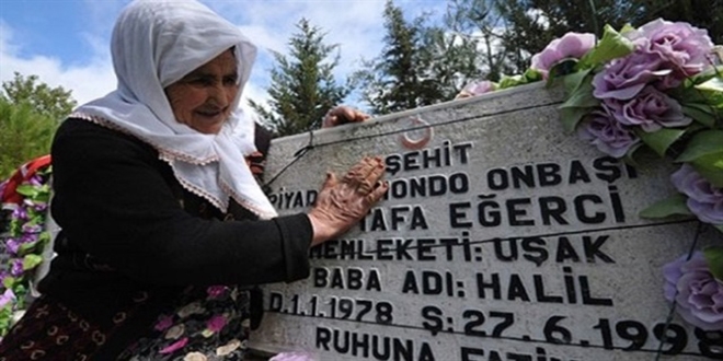 Şehidin okulunda ilk ders 'vatan sevgisi'