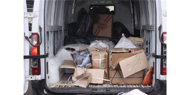 Erzincan'da 18 bin 400 paket kaçak sigara ele geçirildi