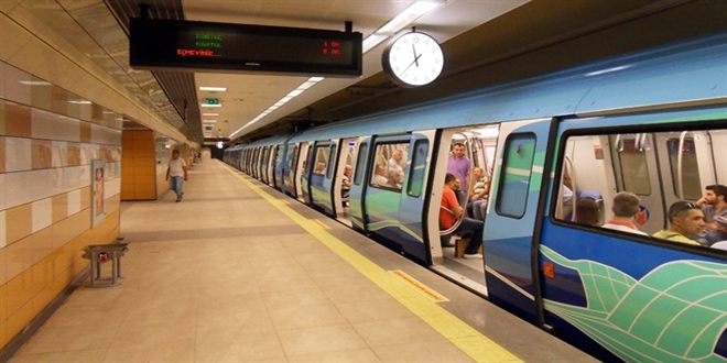 Sürücüsüz metro gün sayıyor