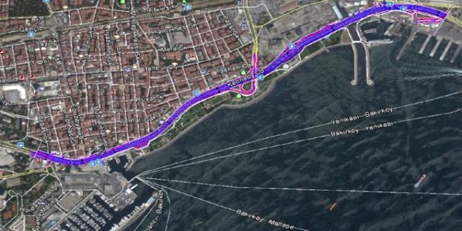 Bakırköy sahilyolu Avrasya Tüneli ile uyumlu hale gelecek