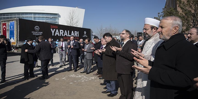 Diyanet ve TDV'den 20 tırlık yardım konvoyu
