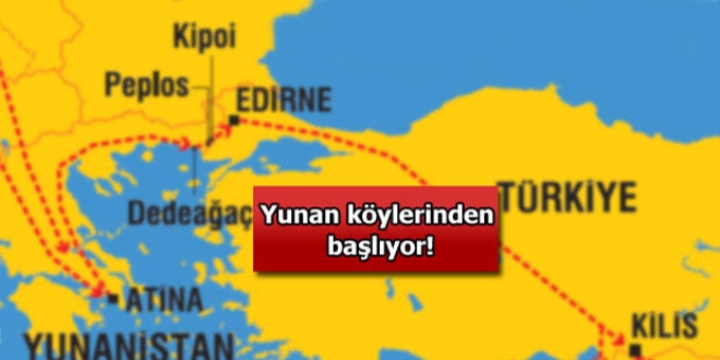 Avrupalı DAEŞ'lilerin gizli geçitleri Yunan köyleri