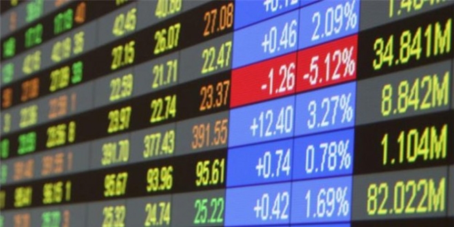 Borsa günün ilk yarısında yüzde 1,27 düştü
