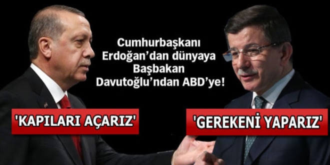 Ankara'dan çifte rest!