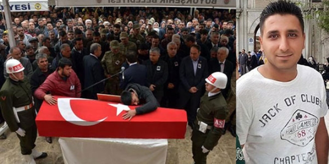 Şehit olan uzman çavuş Buğur, memleketinde toprağa verildi
