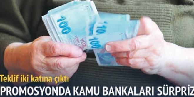 Emekliye 600 TL promosyon