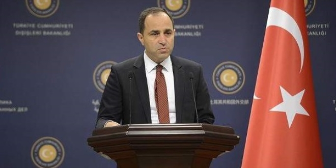 'Türkiye ile terör örgütünü aynı kefeye koymasını hayretle karşıladık'