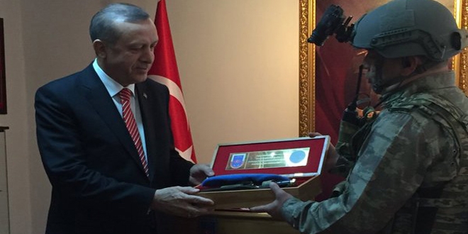 Cumhurbaşkanı Erdoğan'dan JÖAK'a ziyaret