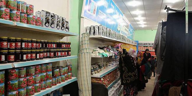 Terör mağdurlarına 'ücretsiz market'