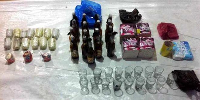 Diyarbakır'da PKK'nın bomba ve molotofları ele geçirildi