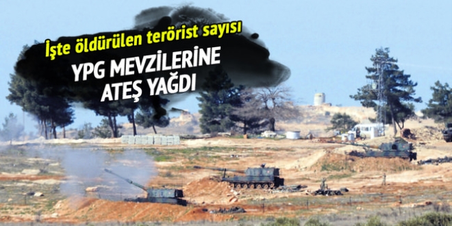 Bir havan topuna 367 obüsle yanıt