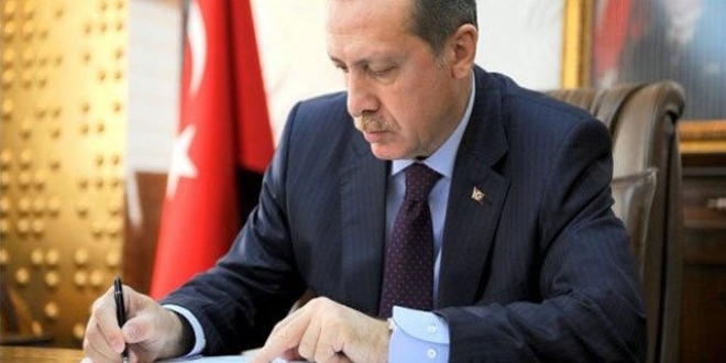 Cumhurbakan Erdoan 8 kanunu onaylad