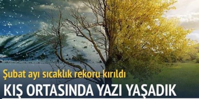 Türkiye, şubat ayında yaz mevsimini yaşadı