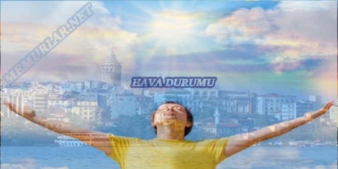 Meteoroloji'den günlük hava tahmini-haritalı