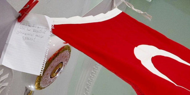 �dil'de g�venlik g��lerini duyguland�ran not