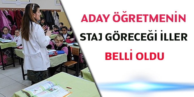 Aday öğretmen yetiştirme sonuçları açıklandı