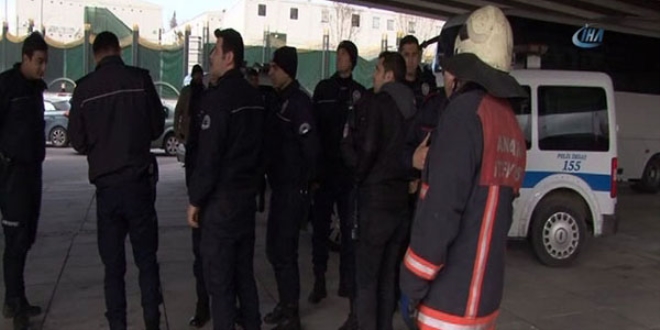 Cumhurbaşkanlığı karşısında polisi alarma geçiren olay