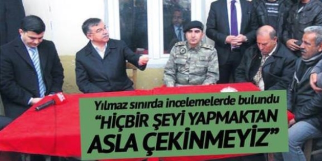Türkiye ne gerekiyorsa yapmaktan çekinmez