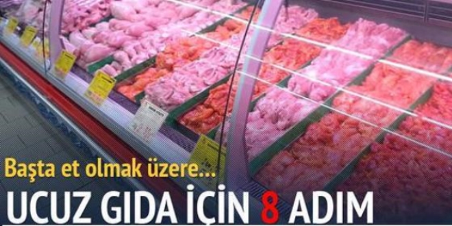 Ucuz gıda için 8 adım