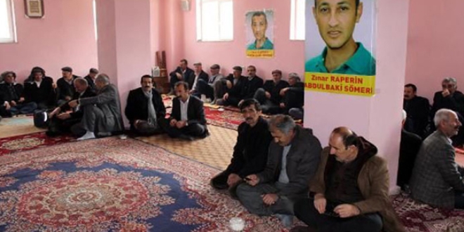 Terörist taziyesine operasyon: 8 gözaltı