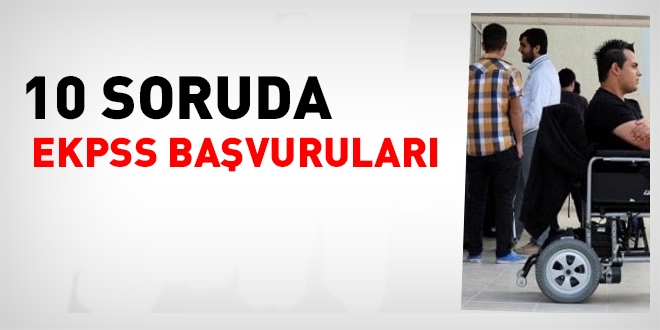 10 Soruda EKPSS Başvuruları