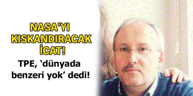 İlkokul öğretmeni tersten çalışan roket yaptı