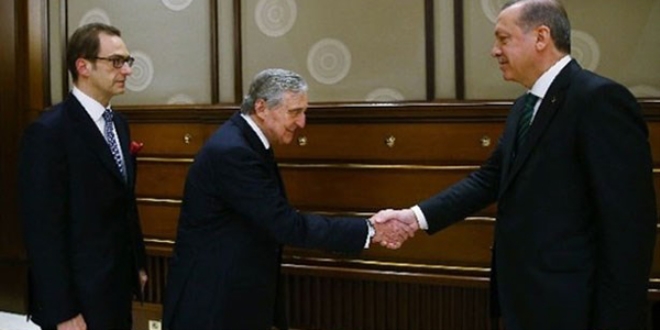 Cumhurbaşkanı Erdoğan, Koç ailesini kabul etti
