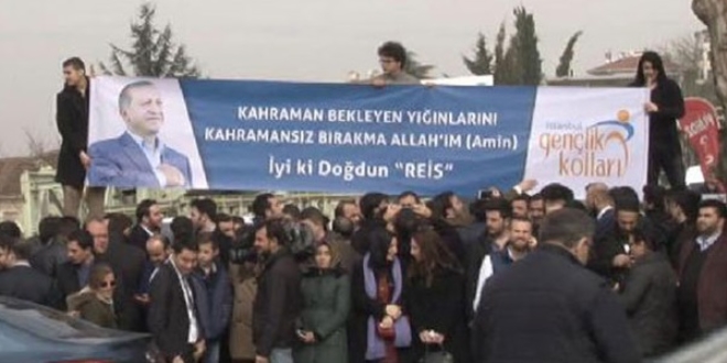 Cumhurbaşkanı Erdoğan'a doğumgünü sürprizi
