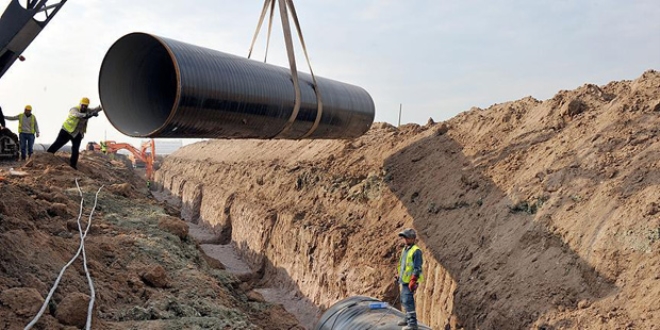 'Yeni su kaynakları için 3 bin 216 kilometre isale hattı'