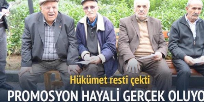 8 milyon işçi de promosyon alacak