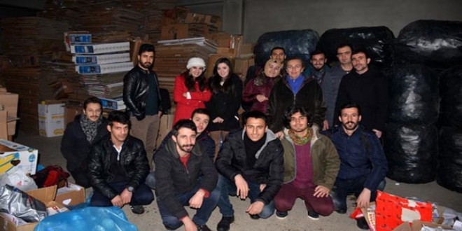 Üniversitelilerden geri dönüşüme katkı