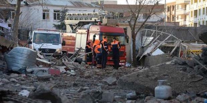 Diyarbakır'da patlama: 1 ölü, 3 yaralı