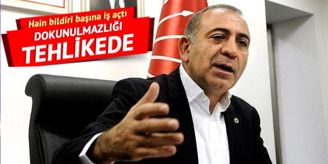 Bildiri deste�ine hakaret fezlekesi