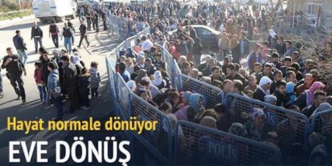 Cizre'de, eve dönüş vakti