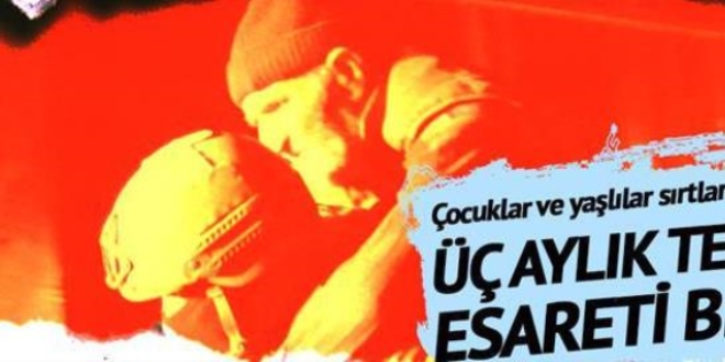 Üç aylık terör esareti bitti