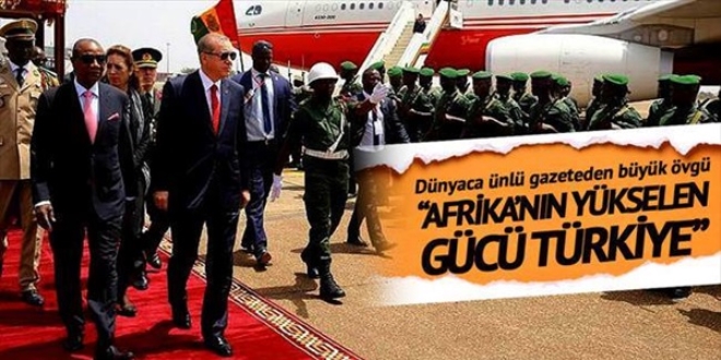 Afrika'nın yükselen gücü Türkiye
