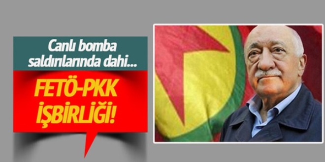 Canl bomba saldrlarnda FET-PKK ortakl