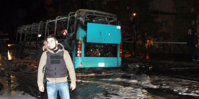 İstanbul'da halk otobüsüne molotofkokteylli saldırı