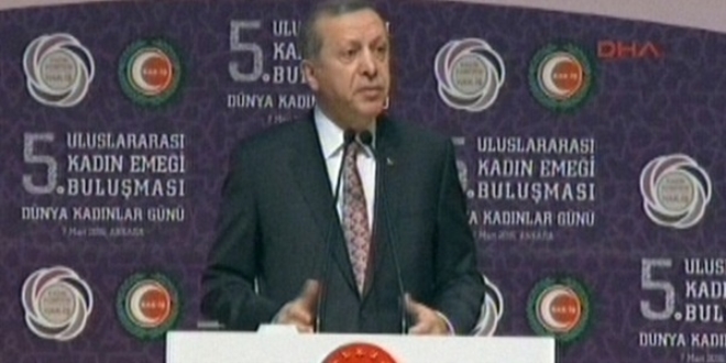 Erdoğan: Adalet arayan kadınların yanındayız