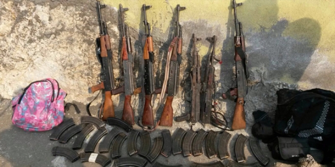Mardin'de silah ve mhimmat bulundu