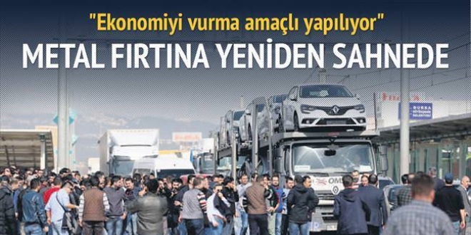 Otomotiv eylemleri ekonomiye sabotaj