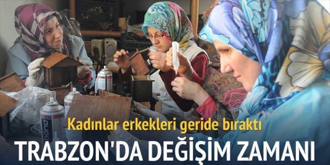 Uzungöllü kadınlar erkekleri solladı