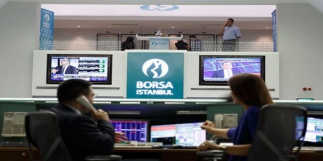 Borsa günün ilk yarısında düştü