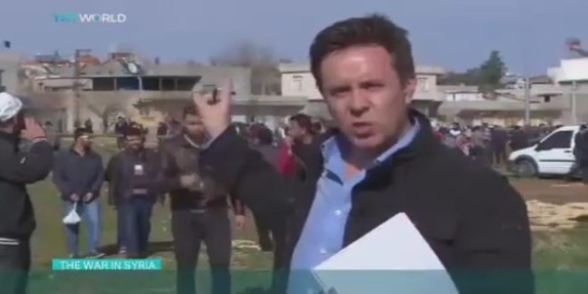 Kilis'e IŞİD roketinin düşme anı kamerada